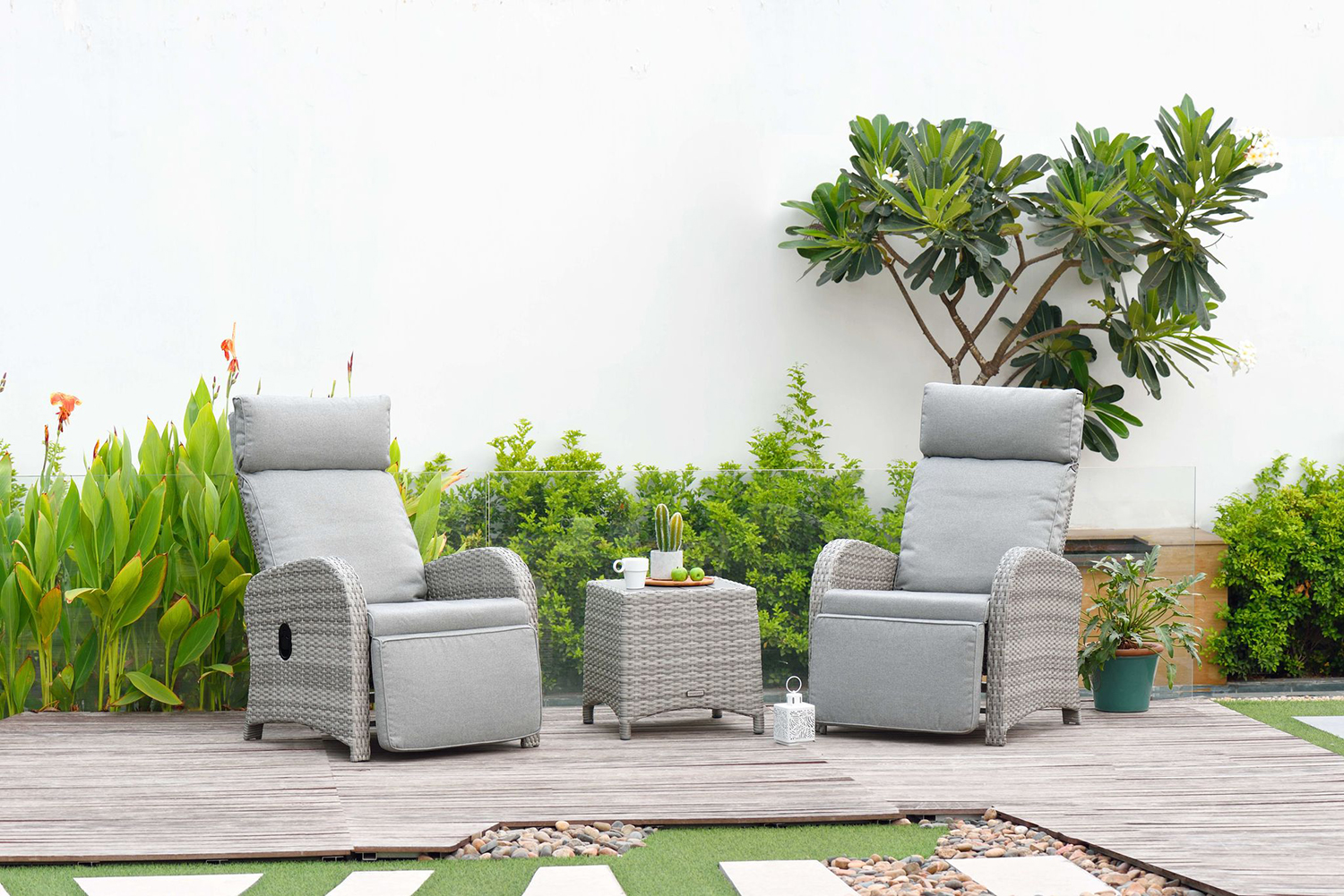 Aruba reclining garden furniture new arrivals